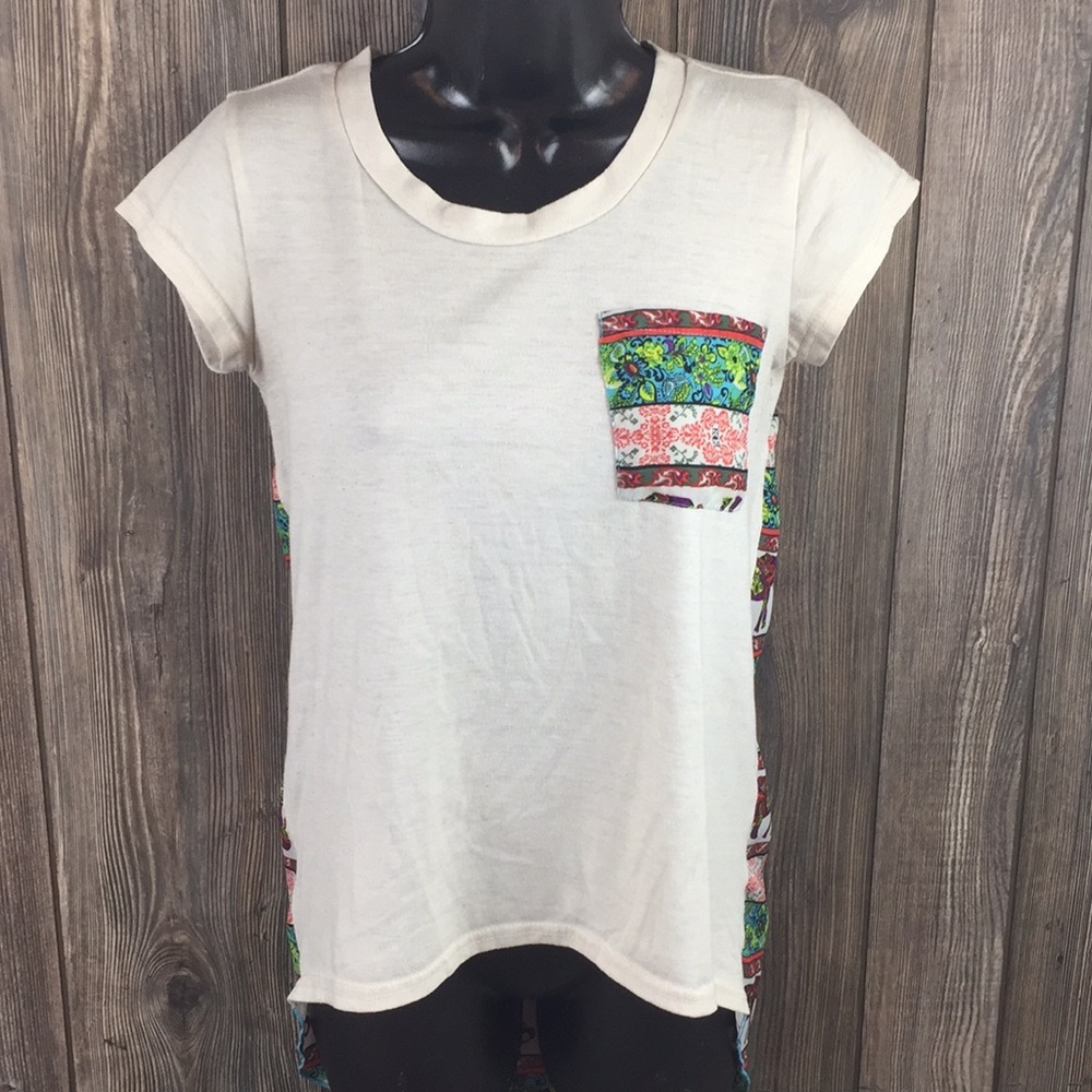 rue 21 t-shirt Elephant Print Women’s Size XS Used